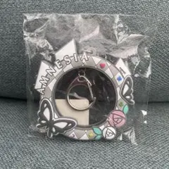 AMNESIA アムネシア 缶バッジ用ラバーキーホルダー　缶バッジ　ラバー