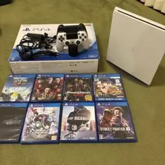 PS4 CUH-2200A 500GB グレイシャーホワイト 本体