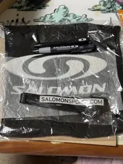 SALOMON ノベルティセット タオル ペン ストラップ