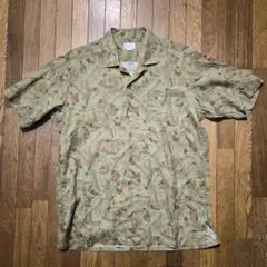 美品 BURBERRY バーバリー アンカー 舵 旗 長袖 ヴィンテージ シャツ 