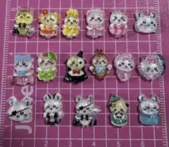 ちいかわ　モモンガ　ネイルパーツ 17個セット