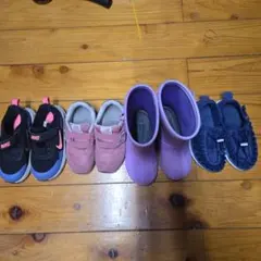 Nike ニューバランススニーカー、長靴、KEENサンダル