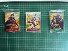 ワンピースカード セブン限定プロモ4種 ＋ チョッパー(P-101) 5枚