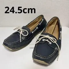 REGAL⭐️レディース デッキシューズ ネイビー 24.5cm 女性 リーガル