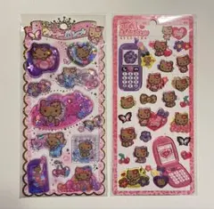 日焼けキティ　ウォーターシール　平成ハッピーフォン