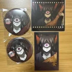 鬼滅の刃 お楽しみくじ 鳴女 チェキ風ブロマイド 缶バッジ クリアカード