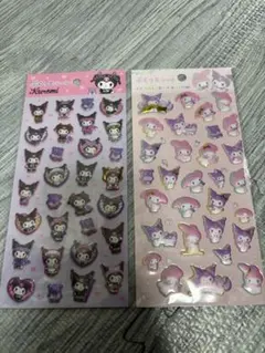 ぷくっとシール クロミ マイメロディ