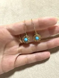 ピアス/ターコイズ