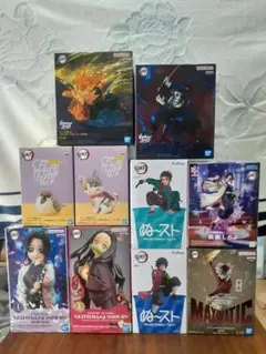 お買い得] 鬼滅の刃 7個組 胡蝶しのぶ 童磨 富岡義勇 チュン太郎 