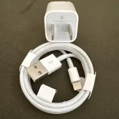 USB充電ケーブルとACアダプター