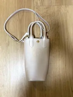 【新品未使用】SAKURA2026 ボトルショルダーバッグメタリックピンク