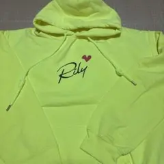 RILY 今市隆二 三代目JSB パーカー ネオンイエロー Mサイズ ハート
