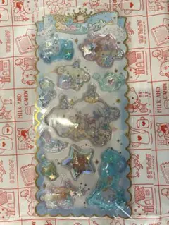 正規品★キラキラウォーターシール　シナモンロール　サンリオ