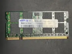 値下げ SAMSUNG ノートPC用メモリ 2GB PC2-6400S