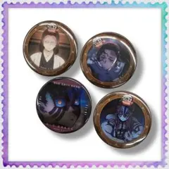 劇場版鬼滅の刃無限城編第一章コラボレーションカフェ決戦の火蓋を切る第一期缶バッジ