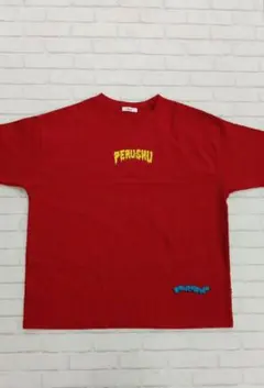 C756 Perushu ペルーシュ Tシャツ バックプリント メンズ Mサイズ