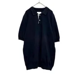 60s 70s Kmartバンロン ポロシャツ XL ネイビー 半袖 ss177 - メルカリ