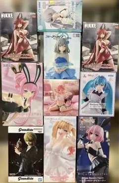 漫画 アニメ ゲーム 美少女 プライズフィギュア 新作 まとめ売り セット