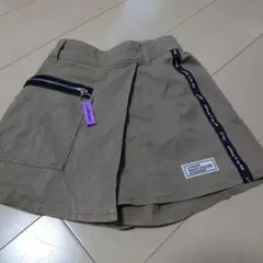 ベージュ　キュロット　130-140サイズ