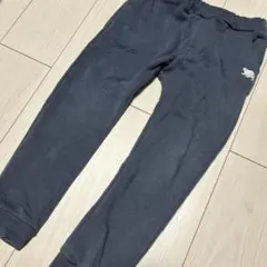 裏起毛 パンツ ブルー 130サイズ