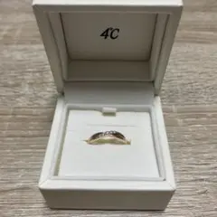 4°C リング　 ウェーブ型　13号