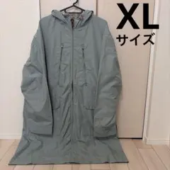 Do CLASSE ロングコート アイスブルー フード付き XL メンズのサムネイル