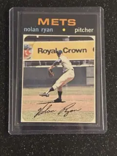 超貴重 状態良好 1971 Topps 513 Nolan Ryan MLB