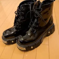 厚底　y2k メンズ　ミドルカットブーツ　28ｃｍ