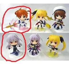 b★非売品★一番くじプレミアム 魔法少女リリカルなのは第二弾H賞フィギュア2種
