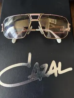 CAZAL サングラス ゴールド/ピンクのサムネイル