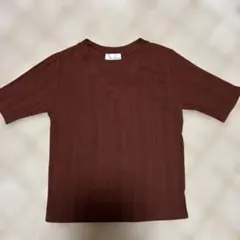Green Label Relaxing Vネック 半袖カットソー ブラウンのサムネイル