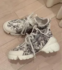 【美品】ディオール　Dior★D-Connect スニーカー　パリの街並みのサムネイル
