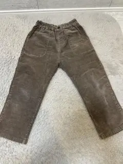 【apres les cours 】ブラウン コーデュロイパンツ 120cm