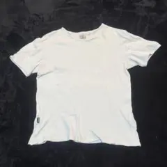 AVIREX 半袖Tシャツ L 白 ロゴ ワッフル生地