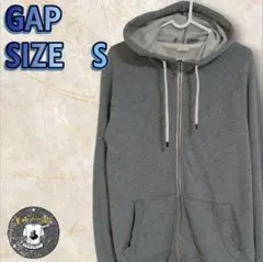 アメリカ古着Gap ギャップヴィンテージフルジップ グレー パーカー