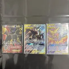 海外版　まとめ売り　ブラッキーEX 三鳥　ブラッキー&ダークライ
