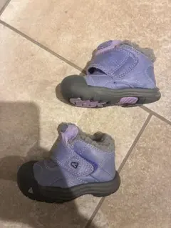 KEEN キッズ ブーツ パープル 12.5cm