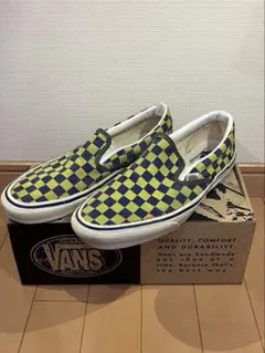 VANS チェック柄 スリッポン