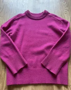 Mika Ocean ウールブレンド ピンク セーター