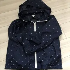 a.v.vネイビー 星柄 ジャケット フード付き