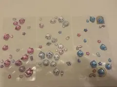 ボンボンドロップシール しずくちゃん みるみるちゃん うるおいちゃん