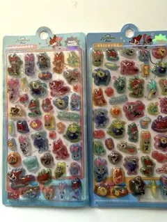 【海外正規品】ズートピア 立体シール 2シートセット