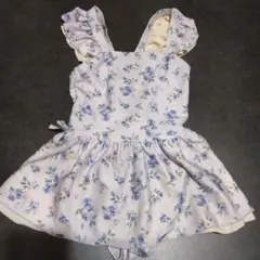 花柄ワンピース水着（女の子用）　130
