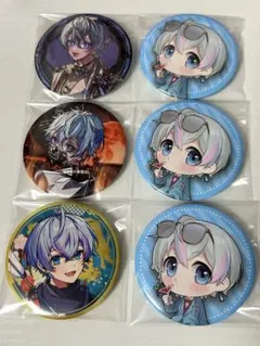 雨乃こさめ 缶バッジ6個セット