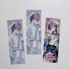 にじさんじ 3SKM 2周年 アニメイト 特典 クリアしおり 白 中華 榊ネス