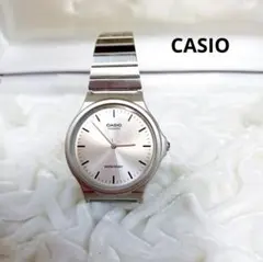 CASIO クォーツ 腕時計 シルバー 防水