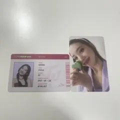 TWICE ナヨン formulaoflove トレカ idカード