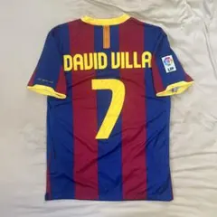 正規品 バルセロナ 2010/11 ホームユニフォーム ビジャ #7 正規品 バルセロナ 2010/11 ホームユニフォーム ビジャ #7 - メルカリ