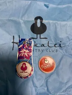 ハワイのホアカレイカントリークラブ　マーカーとグリーンフォークセット HAWAII GOLF COLLECTION】【ゴルフマーカー】 グリーンマーカー