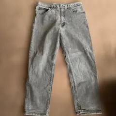 GU デニムパンツ グレー L